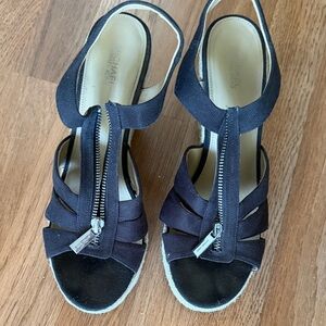 Michael Kors Women's Sandals with Zipper Detail